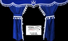 Truck curtains curtains blue