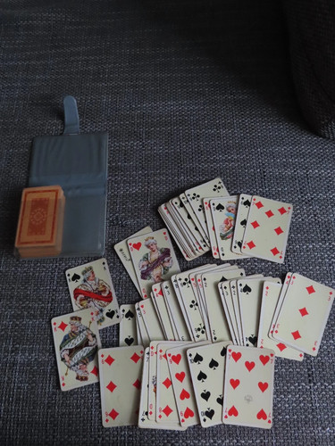 Antik kartenspiel 55 - 2x,