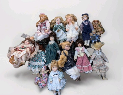 Porzellanpuppen konvolut - porzellanpuppen, –