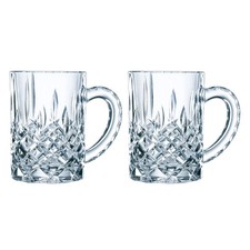 Nachtmann Noblesse 105362 Bierkrug-Set, 2-tlg. Biergläser Kristallglas 600 ml