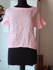 Leinen Bluse Rosa Blaumarine Von 120 % Lino