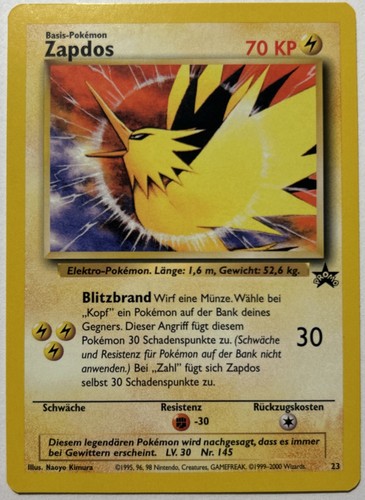 Pokemon zapdos deutsch - deutsch, wp23