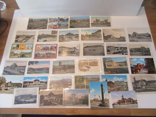 Posten 33x alte postkarten - 33x,