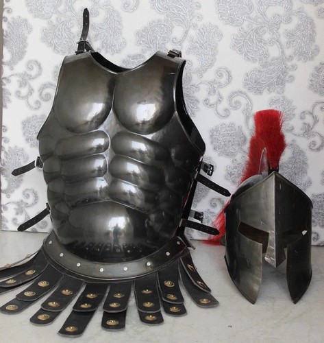 Spartaner rüstung helm mit - spartaner,