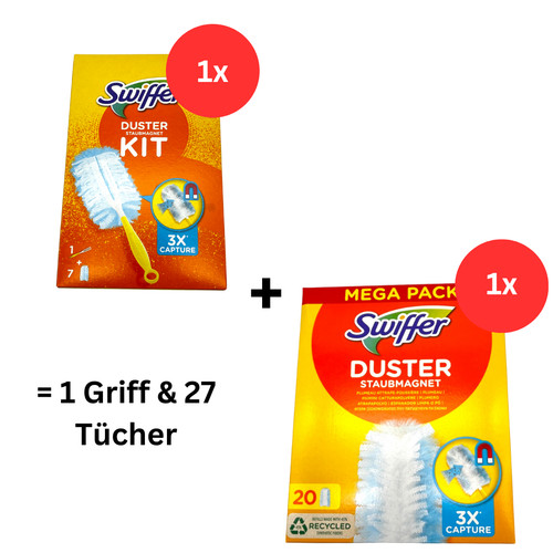 Swiffer staubmagnet kombipaket - swiffer,