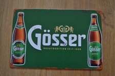 GÖSSER Bier Blechschild -