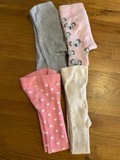 Mädchen Kleidung Gr. 74/80 Set Paket 4 Teile  Strumpfhosen Nr. 25