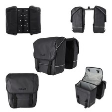 XLC Doppel Uni Fahrrad Packtasche für Gepäckträger 5:1 BA-M04 ca. 35x30x12cm