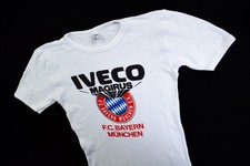Bayern München Iveco Magirus Vintage 80er T-Shirt Print Fussball 4 ca 140-146