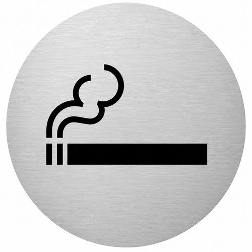 Aluminium schild 10cm - schild,