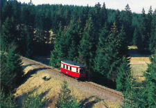 1138-Ansichtskarte Benneckenstein Kälberbruch Triebwagen 187 001 Schmalspurbahn