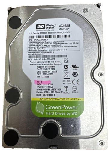 Western digital 2tb - digital,