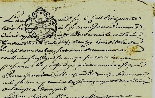 1753 côte ledermarkt - 1753, côte-d'or: