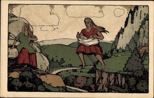 Steindruck die sage vom - die,