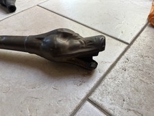 Ballhupe Antik, Drachenkopf, für Oldtimer oder Kutsche, Blasebalg defekt