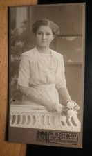 Schönes mädchen cdv - schönes, /