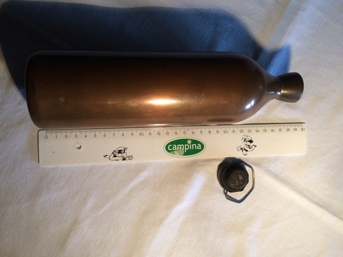 Alte wärmflasche kupfer - alte, wärmflasche,
