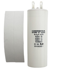 Kondensator für - 6, (µf)