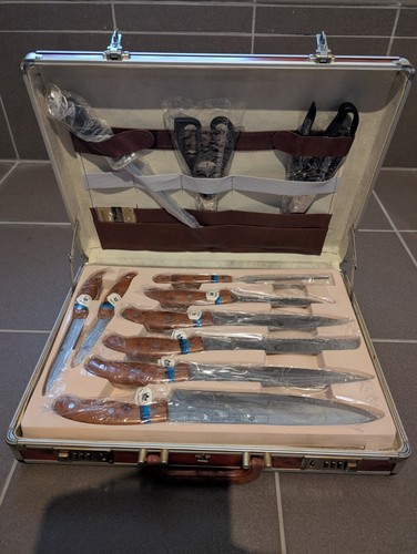 Messerset mit diplomaten - messerset,
