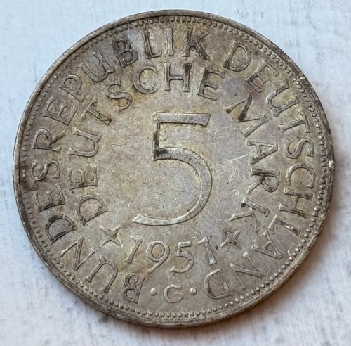 Mark 1951 deutschland - deutschland, brd