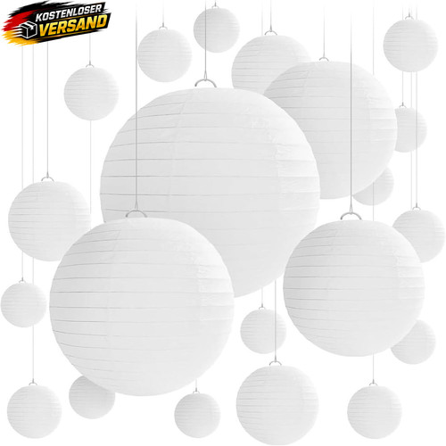 Papier lampions set - papier,