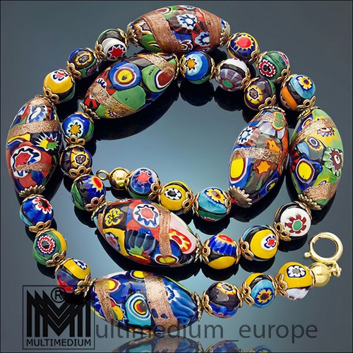 Murano glas kette halskette - glas,