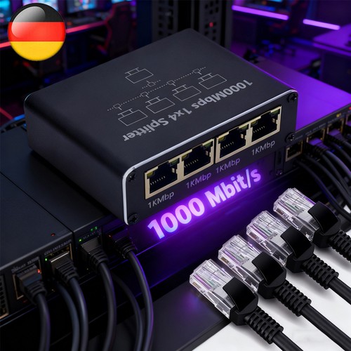 Lan splitter auf - 1, gigabit