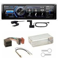 JVC KD-X561DBT Digitalradio FLAC Einbauset für Golf 4 Passat 3B Polo 6N 9N Lupo