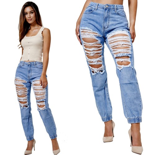 Damen ripped destroyed - ripped,