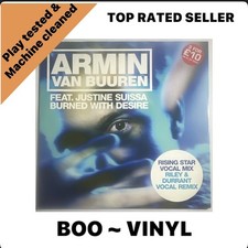 Armin Van Buuren Burned With Desire 12' Vinyl Record Trance EX / EX