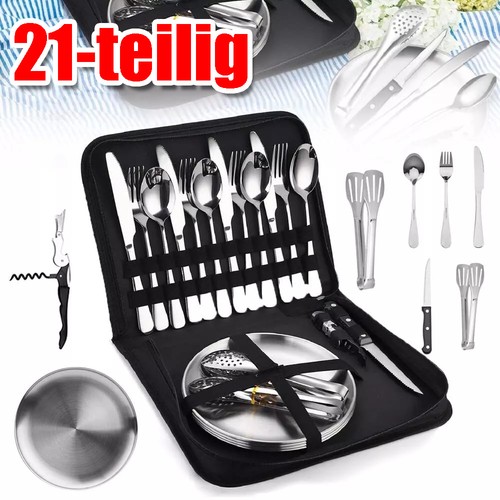 Outdoor campingbesteck set - outdoor,