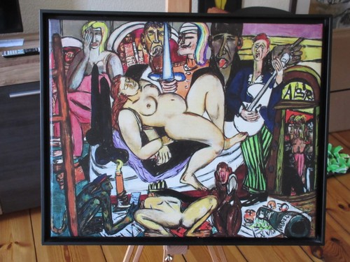 Max beckmann the town city - beckmann,