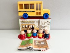 ✅ TUPPERTOYS Tupperware "SCHOOL BUS" 80er Kinder-Spielzeug/Schulbus OVP / TOP ?