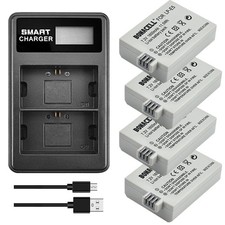 LP-E5 Akku + Led Dual Charger