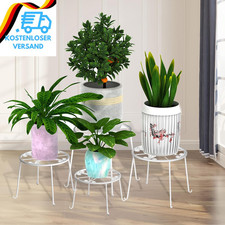 4Er Set Blumenhocker Metall