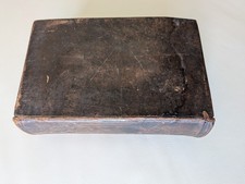 antike Bibel von 1854, Heilige Schrift, Widmung vom 16. Juli 1854