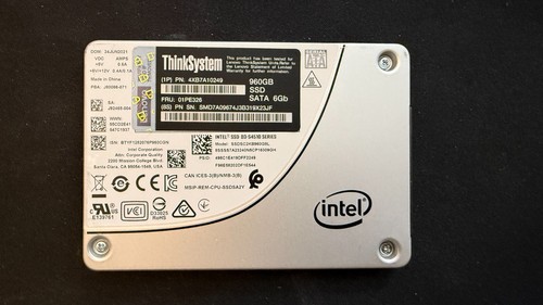 Ssd intel 960gb - ssd, d3-s4510