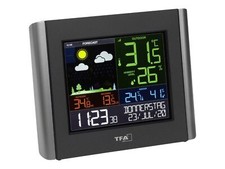 TFA Dostmann View Meteo Funk-Wetterstation Wettervorhersage 12-24h 1644158