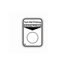 BW Tech Mat Prüfung Technische Material BW TMP Wartung 6x4cm #A4634