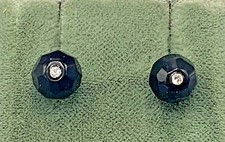 Onyx   Ohrstecker 925er Silber