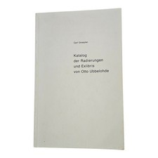 Katalog Radierungen & Exlibris Otto Ubbelohde Carl Graepler Marburg 1983