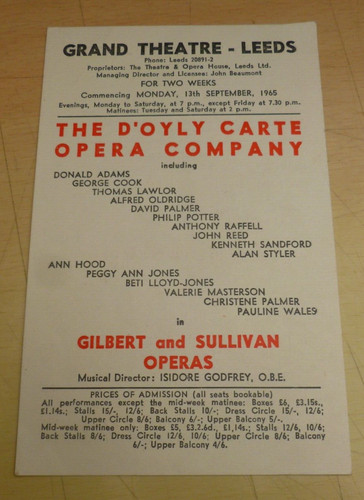 Oyly carte grand theatre - grand,