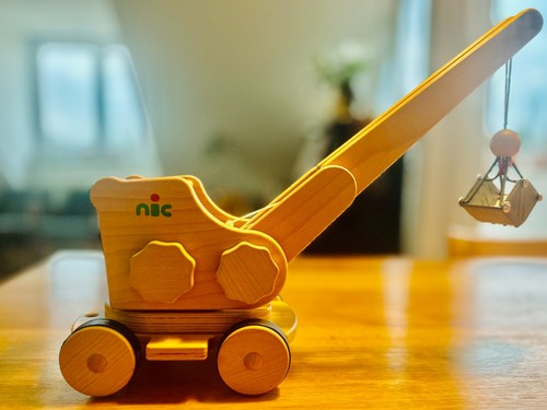Nic bagger aus - holz, creamobil