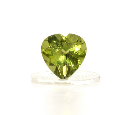 Peridot edelstein herz 29 - peridot,