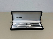 Pelikan Schreibset Silvexa Füller P478 und Kugelschreiber K478 Original Etui  