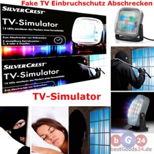 Einbruchschutz Security Attrappe Dummy LED TV Simulator Zum Abschrecken,Fake TV