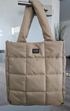 Elle Sport gesteppte Tasche / Shopper beige
