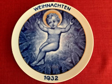 Rosenthal*Weihnachtsteller 1932*Rosenthal Selb Bavaria*Christkindl*Otto Koch