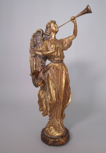 Engel figur gold 38cm - gold,