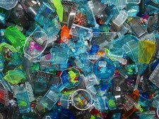 LEGO® Steine gemischt Kiloware Farbe TRANSPARENT Trans - 1 kg